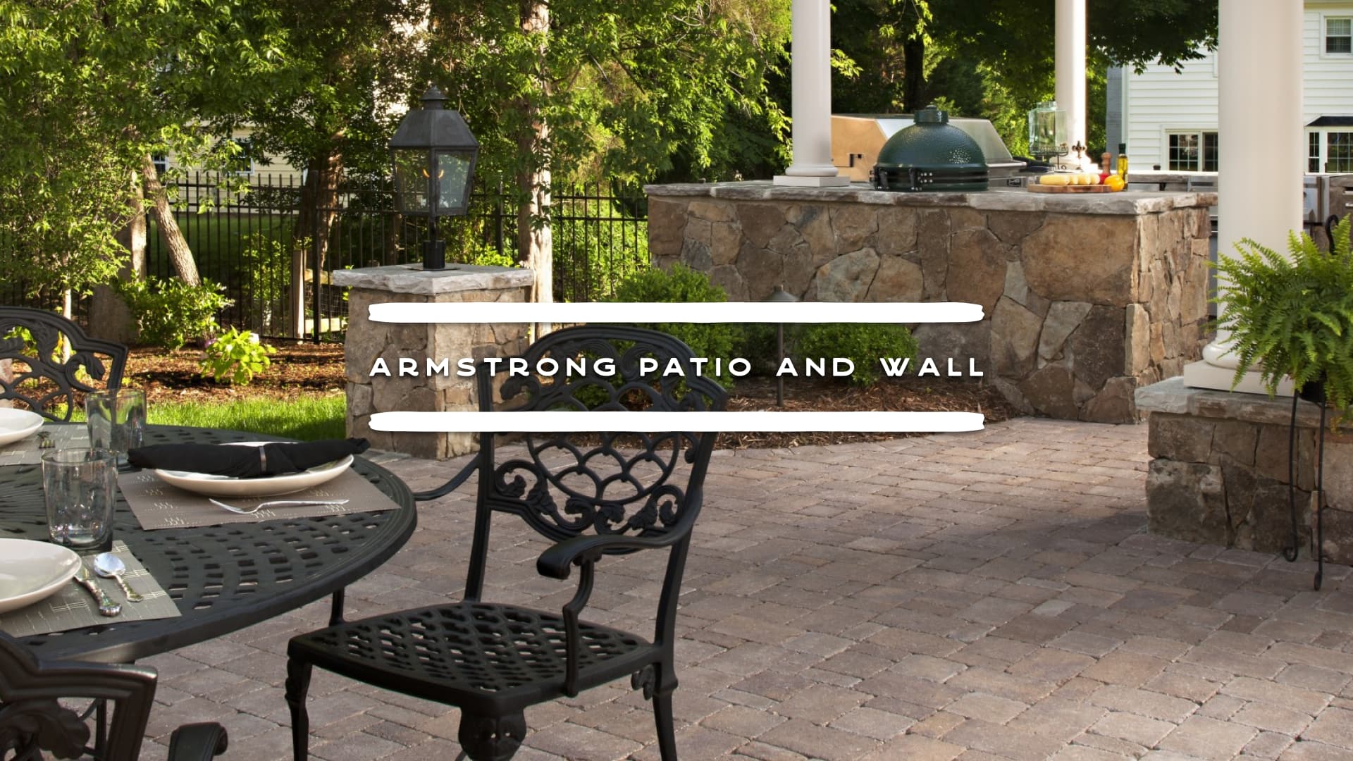 Outdoor Kitchen Areas Armstrong Patio & Wall